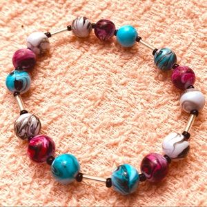 Handmade beaded bracelet